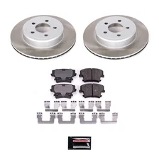 Rear SEMI-COATED ROTOR KIT image 1