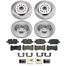 Front and Rear AUTOSPECIALTY BRAKE KIT for Cadillac XT6 image 1