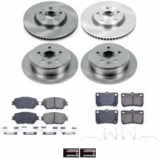 Front and Rear AUTOSPECIALTY BRAKE KIT for Lexus IS250 image 2
