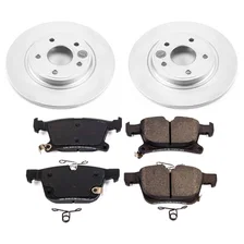 Rear Z17 COATED BRAKE KIT for Chrysler image 2