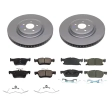 Front and Rear Z17 COATED BRAKE KIT for Ford Edge image 1