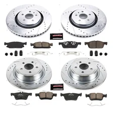 Front and Rear Z23 EVOLUTION BRAKE KIT for Lincoln MKX image 2