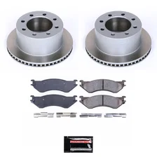 Rear SEMI-COATED ROTOR KIT for Dodge image 1