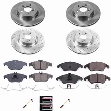 Front and Rear AUTOSPECIALTY BRAKE KIT for Mercedes-Benz image 2