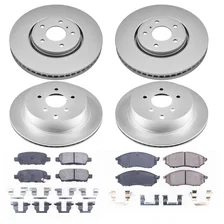 Front and Rear Z17 COATED BRAKE KIT for INFINITI image 2