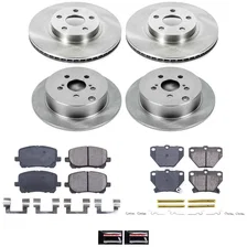 Front and Rear AUTOSPECIALTY BRAKE KIT image 2