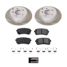 Rear SEMI-COATED ROTOR KIT image 1