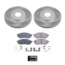 Front SEMI-COATED ROTOR KIT for INFINITI image 1