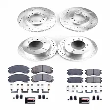 Front and Rear Z23 EVOLUTION BRAKE KIT for Mitsubishi Montero image 2