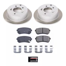 Rear SEMI-COATED ROTOR KIT for Kia image 1