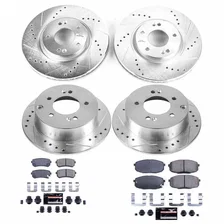 Front and Rear Z23 EVOLUTION BRAKE KIT for Kia image 2