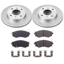 Front Z17 COATED BRAKE KIT for Nissan 240SX image 2