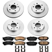 Front and Rear Z17 COATED BRAKE KIT for Mazda image 2