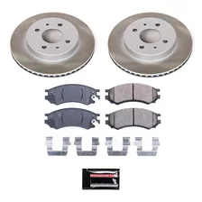 Front SEMI-COATED ROTOR KIT for Saturn image 1