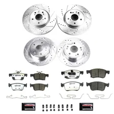 Front and Rear Z26 STREET BRAKE KIT for Honda Accord image 1