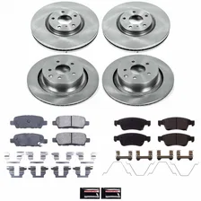 Front and Rear AUTOSPECIALTY BRAKE KIT for INFINITI image 2