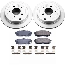 Rear Z17 COATED BRAKE KIT for Mazda MPV image 2