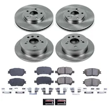 Front and Rear AUTOSPECIALTY BRAKE KIT for Toyota Camry image 2
