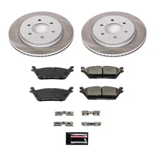 Rear SEMI-COATED ROTOR KIT for Ford F-150 image 1