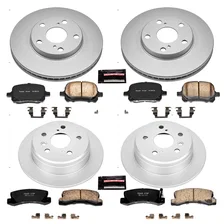 Front and Rear Z17 COATED BRAKE KIT image 2