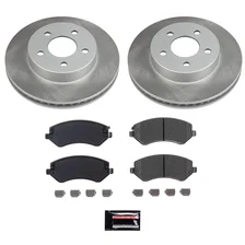 Front SEMI-COATED ROTOR KIT for Jeep Liberty image 1