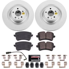 Rear Z23 COATED BRAKE KIT for Audi image 2