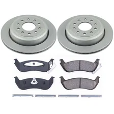 Rear Z17 COATED BRAKE KIT for Lincoln Town Car image 2