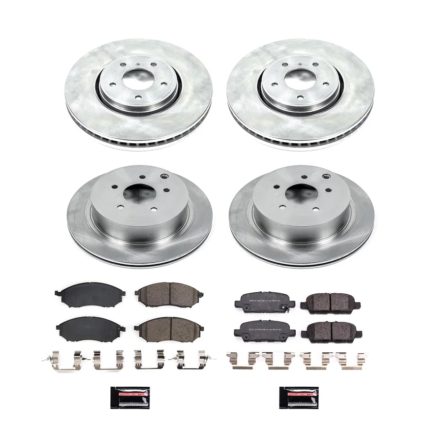 Front and Rear AUTOSPECIALTY BRAKE KIT for INFINITI
