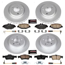 Front and Rear Z23 COATED BRAKE KIT for Mercedes-Benz E320 image 2