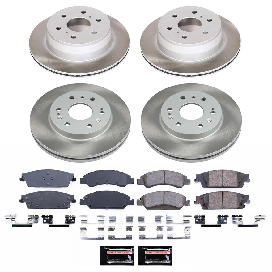SEMI-COATED ROTOR KIT for Chevrolet Silverado 1500 LD