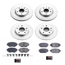 Front and Rear Z17 COATED BRAKE KIT for Mazda 3 image 2