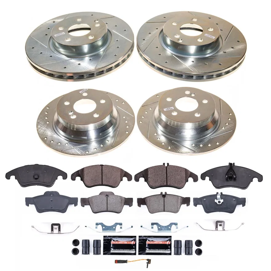 Front and Rear Z23 EVOLUTION BRAKE KIT for Mercedes-Benz E250