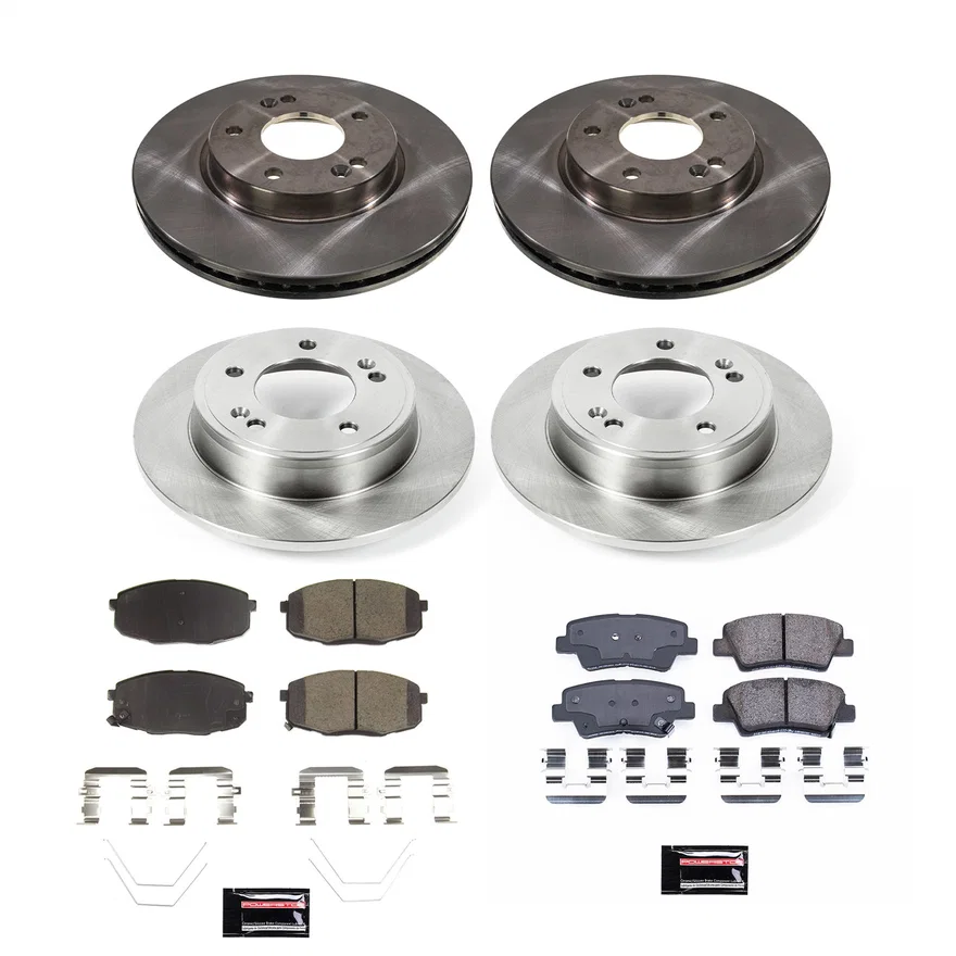 Front and Rear AUTOSPECIALTY BRAKE KIT for Kia Forte