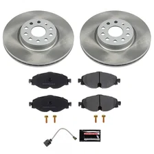 Front SEMI-COATED ROTOR KIT image 1