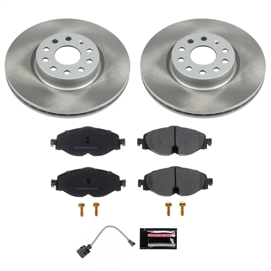 Front SEMI-COATED ROTOR KIT