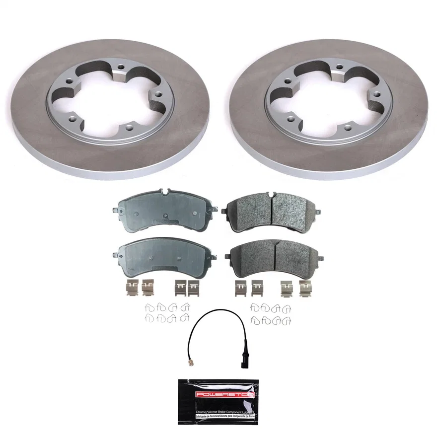 Rear SEMI-COATED ROTOR KIT for Ford