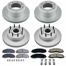 Front and Rear Z17 COATED BRAKE KIT for Ford image 2