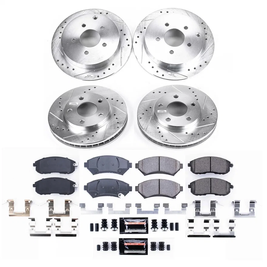 Front and Rear Z23 EVOLUTION BRAKE KIT for Oldsmobile Silhouette