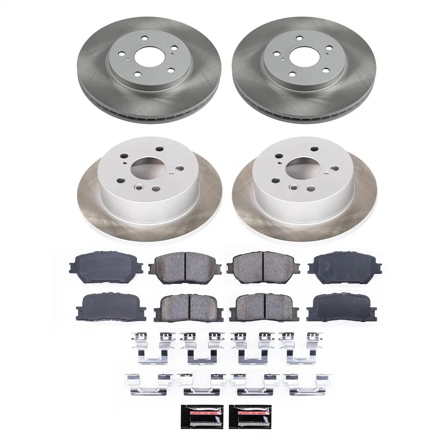 SEMI-COATED ROTOR KIT for Toyota Camry