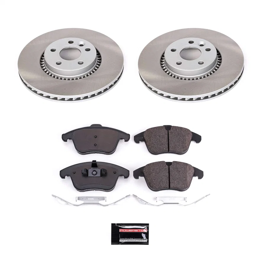 Front SEMI-COATED ROTOR KIT for Land Rover LR2