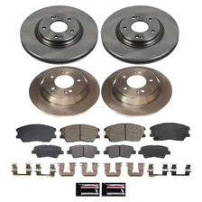 Front and Rear AUTOSPECIALTY BRAKE KIT for Kia Soul image 1