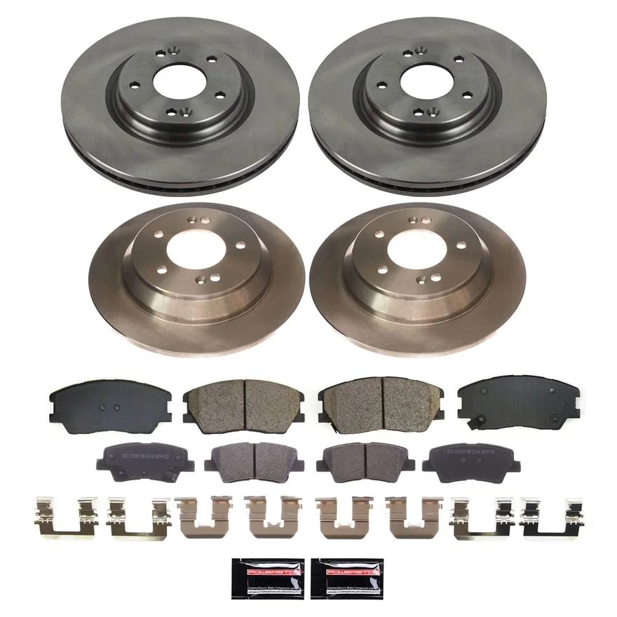 Front and Rear AUTOSPECIALTY BRAKE KIT for Kia Soul