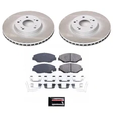 Front SEMI-COATED ROTOR KIT for Acura ILX image 1