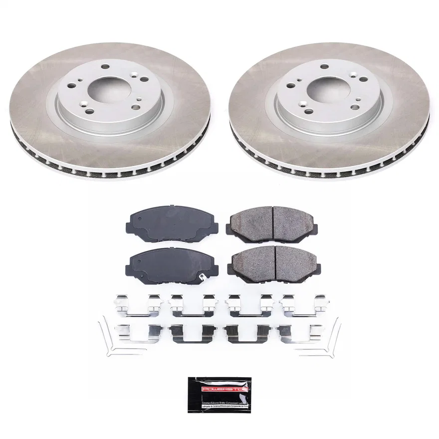 Front SEMI-COATED ROTOR KIT for Acura ILX