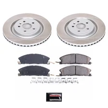 Front SEMI-COATED ROTOR KIT image 1
