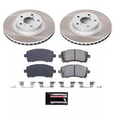 Front SEMI-COATED ROTOR KIT for Subaru Legacy image 1