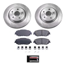 Front SEMI-COATED ROTOR KIT image 1