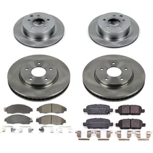Front and Rear AUTOSPECIALTY BRAKE KIT for Nissan LEAF image 2