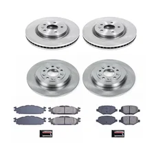 Front and Rear AUTOSPECIALTY BRAKE KIT for Lincoln MKT image 1
