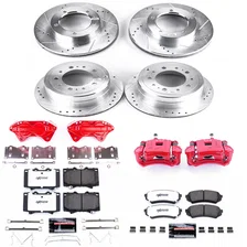 Front and Rear Z36 TRUCK/TOW KIT W/CALS for Lexus LX470 image 2